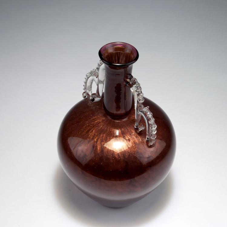 Bild 2 zu Objekt, 'Avventurina' vase with handles, 1929/30, Ercole Barovier, Barovier & C., Vetreria Artistica, Murano, 116B 51