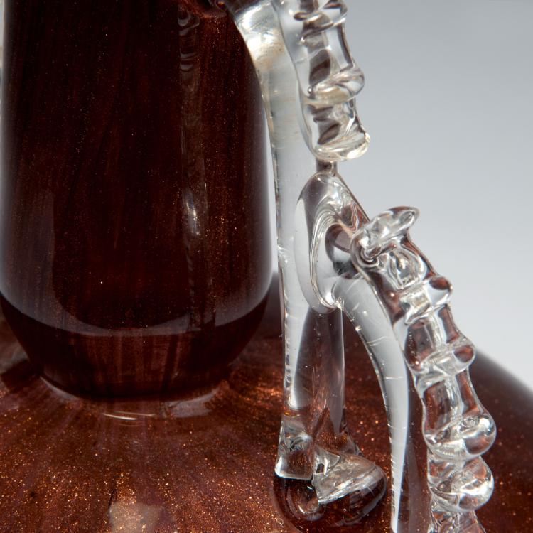 Bild 3 zu Objekt, 'Avventurina' vase with handles, 1929/30, Ercole Barovier, Barovier & C., Vetreria Artistica, Murano, 116B 51