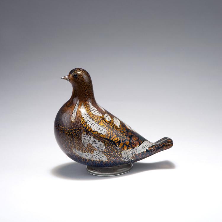Bild 1 zu Objekt, 'Yokohama' dove, c1958, Aldo Nason, A.Ve.M., Murano, 116B 189