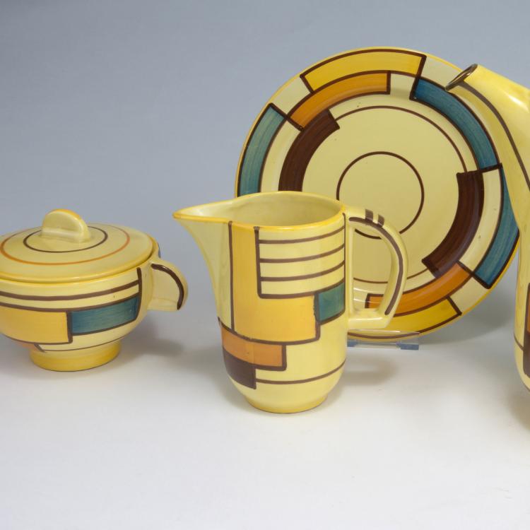 Bild 2 zu Objekt, Kaffeeservice, um 1928, Schramberger Majolikafabrik, Schramberg, 116C 121