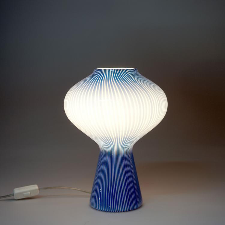 Hauptbild zu Objekt, 'Zaffiro 4000' table lamp, c1955, Massimo Vignelli, Venini & C., Murano, 116B 130