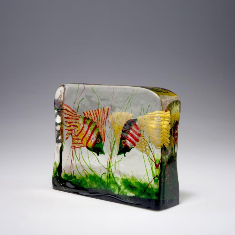 Bild 1 zu Objekt, Underwater scenery, c1960, Cenedese, Gino & C., Murano, 116B 200