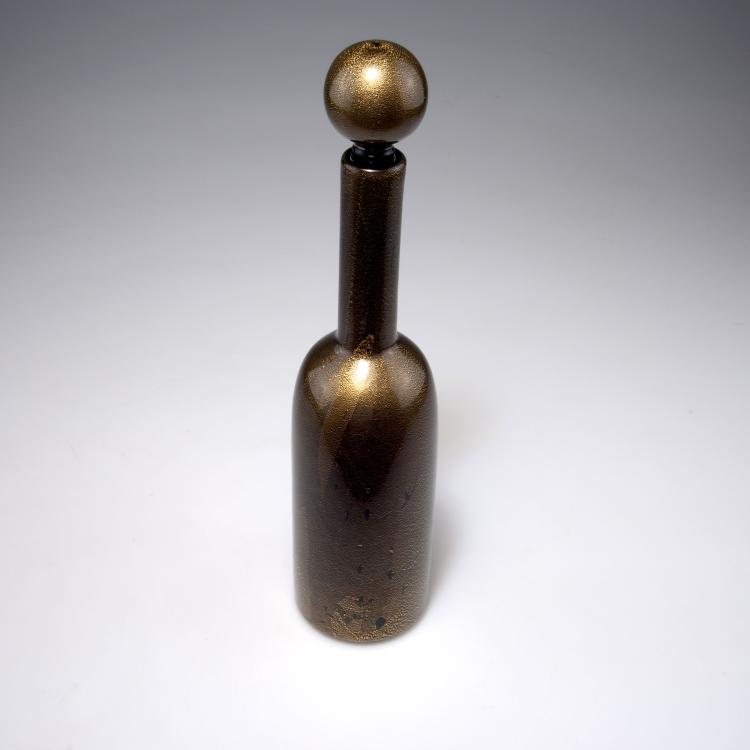 Bild 1 zu Objekt, Bottle and stopper, c1960, Archimede Seguso, Seguso, Archimede, Vetreria, Murano, 116B 217