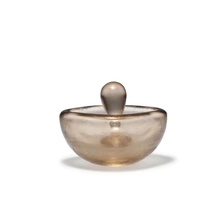 Hauptbild zu Objekt, 'Corroso' ashtray, 1936, Carlo Scarpa, Venini & C., Murano, 116B 82