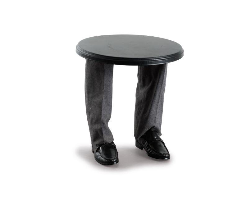 Hauptbild zu Objekt, Beistelltisch 'The original people table', 1980er Jahre, Wild Products Inc., Houston, Texas, 116C 228