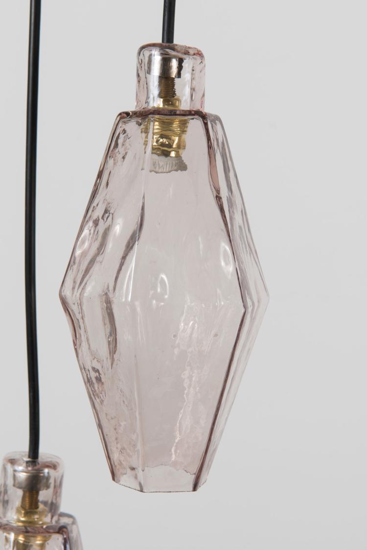Bild 1 zu Objekt, Deckenleuchte 'Poliedrica', um 1958, Paolo Venini, Venini & C., Murano, 116A 313