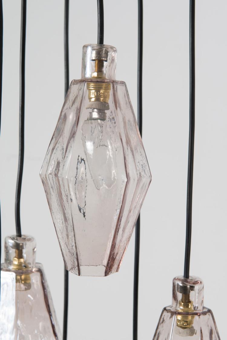 Bild 2 zu Objekt, Deckenleuchte 'Poliedrica', um 1958, Paolo Venini, Venini & C., Murano, 116A 313