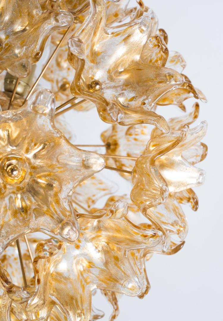 Bild 2 zu Objekt, Deckenleuchter, 1960er Jahre, VeArt, Murano (zugeschrieben), 116A 244