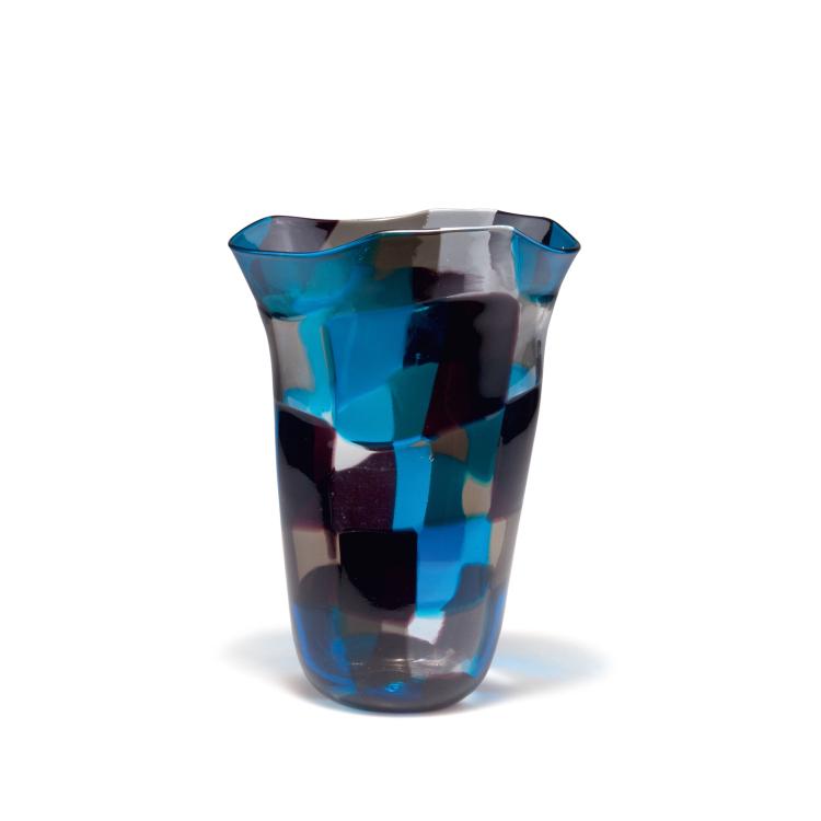 Hauptbild zu Objekt, 'Pezzato' vase, c1951, Fulvio Bianconi, Venini & C., Murano, 116B 116