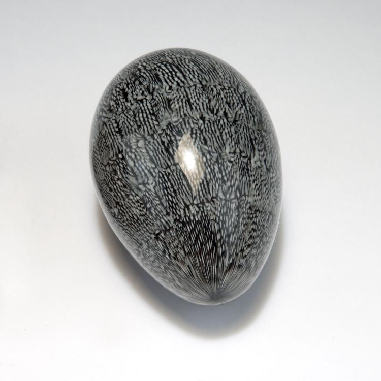 Bild 2 zu Objekt, Two 'Murrine' eggs, 1975-78, Ludovico Diaz de Santillana, Venini & C., Murano, 116B 156