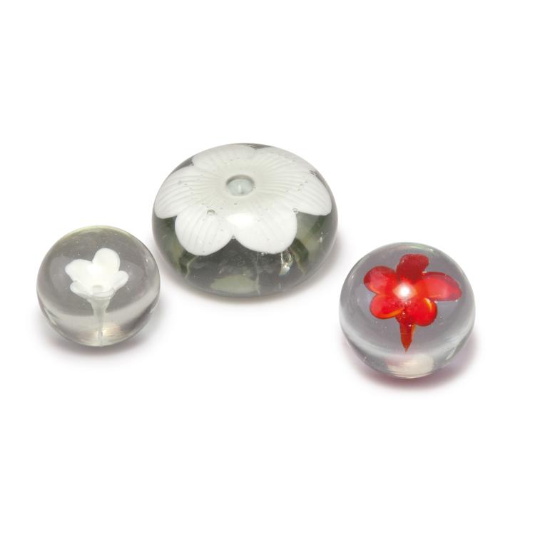 Hauptbild zu Objekt, Three paperweights, c1950, Fulvio Bianconi, Venini & C., Murano, 116B 104