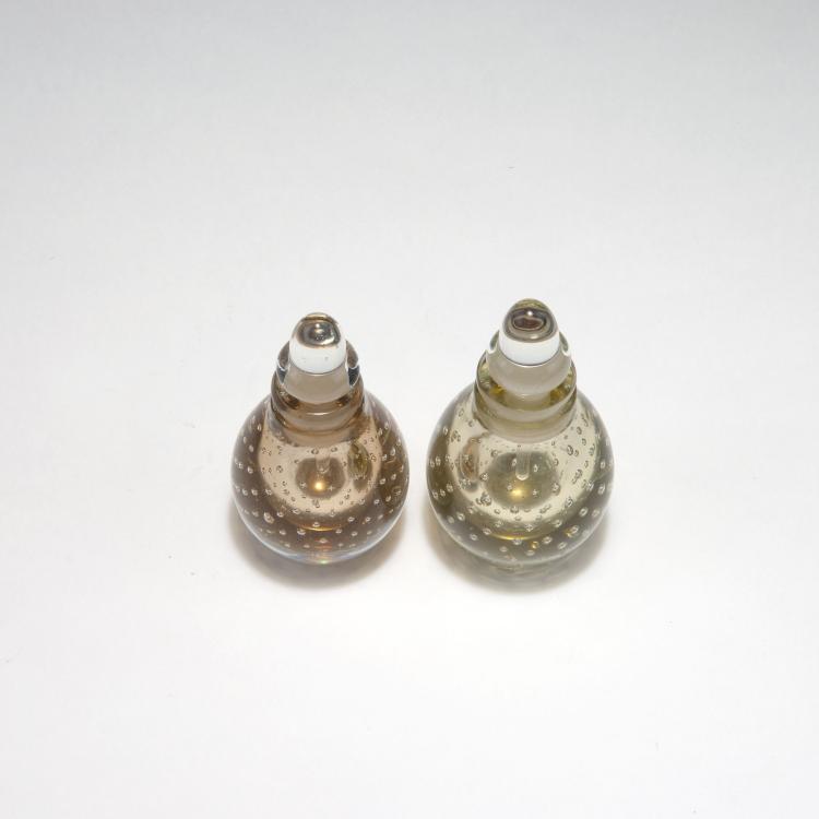 Bild 1 zu Objekt, Two 'A bolle' perfume bottles, 1935, Carlo Scarpa, Venini & C., Murano, 116B 78