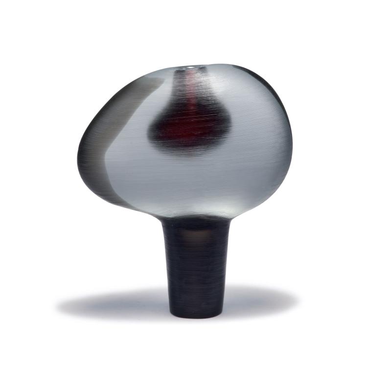 Hauptbild zu Objekt, Vase 'Vetro pesante', 1962, Alfredo Barbini, Barbini, Alfredo, Vetreria, Murano, 116B 195