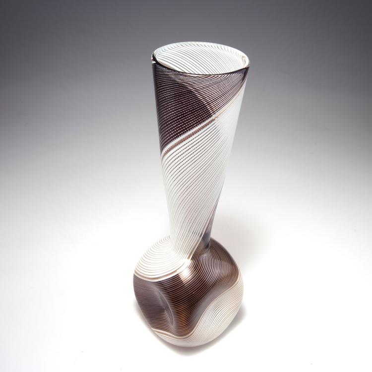 Bild 1 zu Objekt, 'Mezza filigrana' vase, c1954, Dino Martens, Toso, Aureliano, Murano, 116B 221