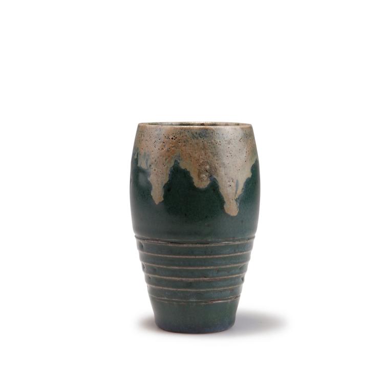 Hauptbild zu Objekt, Kleine Vase, 1894-1904, Delaherche, Auguste, Armenti&egrave;res, 117A 418