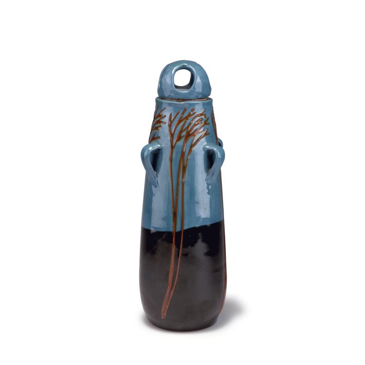 Hauptbild zu Objekt, 'Jug with stopper', c1903, Laeuger, Max, Kandern, 117A 492