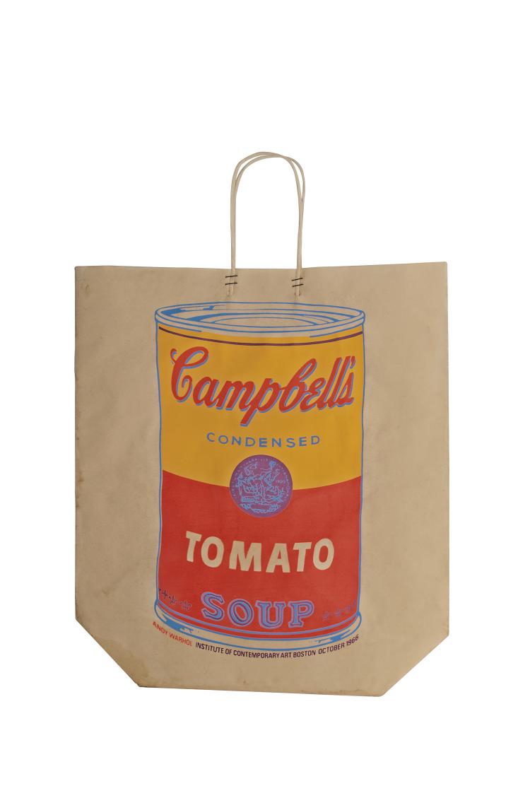 Hauptbild zu Objekt, 'Campbell's Soup Shopping Bag', 1966, Andy Warhol, 118B 181