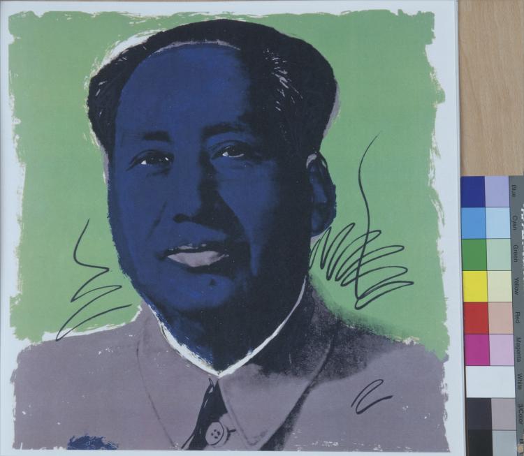 Hauptbild zu Objekt, Mappenwerk 'Mao', Andy Warhol, 118B 183