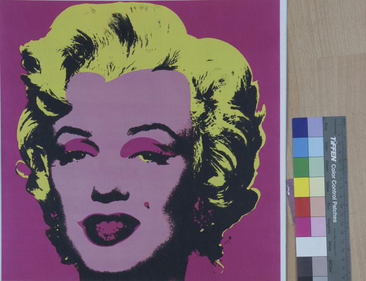 Hauptbild zu Objekt, Mappenwerk 'Marylin', Andy Warhol, 118B 184