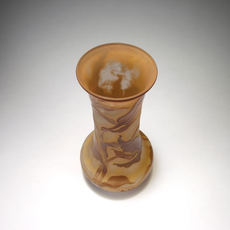 Bild 1 zu Objekt, Tall 'Lys tigr&eacute;' vase, 1900-04, Gall&eacute;, Emile, Nancy, 117A 136