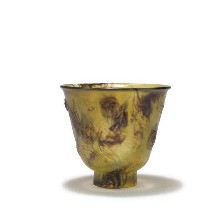 Hauptbild zu Objekt, Kleine Vase 'M&eacute;duses', 1920er Jahre, D&eacute;corchemont, Fran&ccedil;ois, Conches, 117A 120
