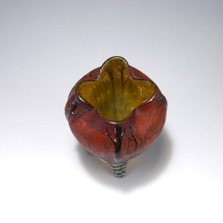 Bild 2 zu Objekt, 'Arbres en hiver' vase, c1910, Daum Fr&egrave;res, Nancy, 117A 76