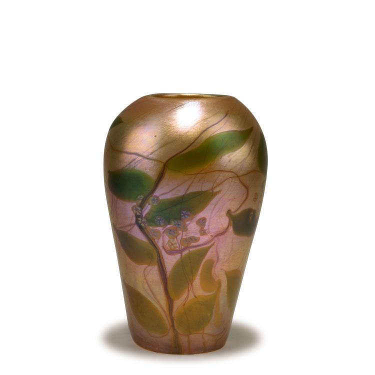 Bild 1 zu Objekt, Vase 'Leaves and Vine', 1912, Tiffany, L. C., New York, 117A 339