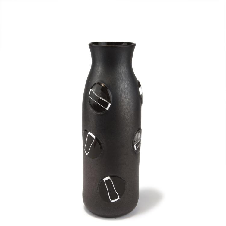 Hauptbild zu Objekt, 'Nerox murrine' vase, 1960s, Ermanno Toso, Toso, Fratelli, Murano, 119B 192