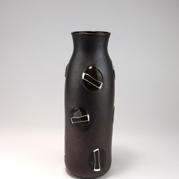 Bild 1 zu Objekt, 'Nerox murrine' vase, 1960s, Ermanno Toso, Toso, Fratelli, Murano, 119B 192