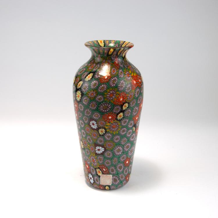 Bild 1 zu Objekt, 'Murrine kiku' vase, c1960, Ermanno Toso, Toso, Fratelli, Murano, 119B 191