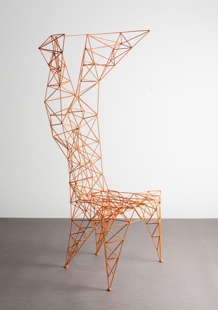 Bild 3 zu Objekt, 'Pylon chair', 1991, Tom Dixon, Cappellini, Mailand, 116C 251