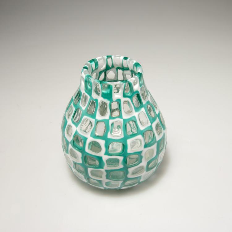 Bild 1 zu Objekt, 'Occhi' vase, 1959/60, Tobia Scarpa, Venini & C., Murano, 116B 141