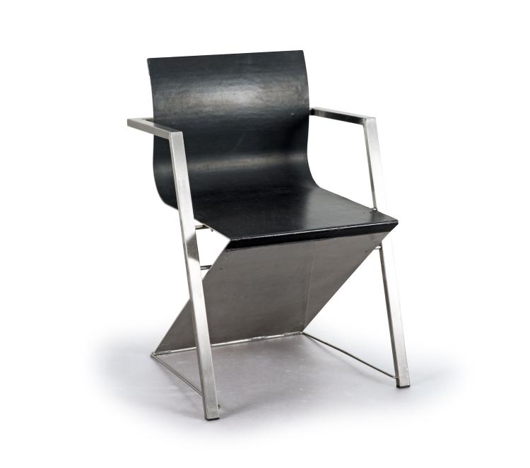Hauptbild zu Objekt, 'd8 Documenta' armchair, 1987, Reinhard M&uuml;ller, Pentagon, K&ouml;ln, 118A 209