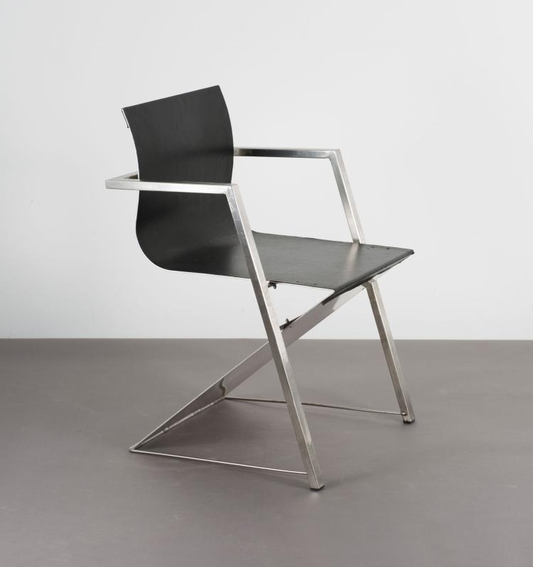 Bild 1 zu Objekt, 'd8 Documenta' armchair, 1987, Reinhard M&uuml;ller, Pentagon, K&ouml;ln, 118A 209