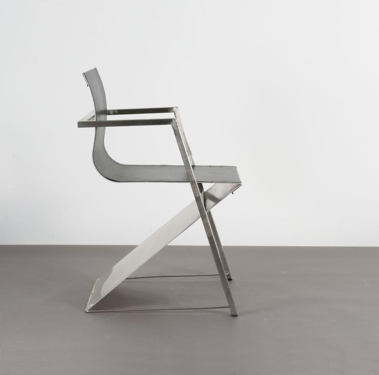 Bild 2 zu Objekt, 'd8 Documenta' armchair, 1987, Reinhard M&uuml;ller, Pentagon, K&ouml;ln, 118A 209