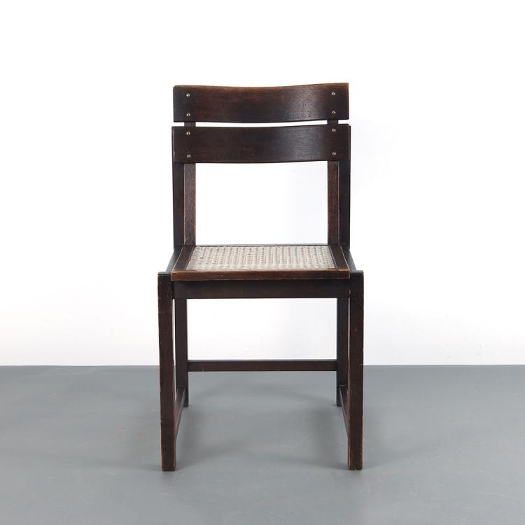 Bild 1 zu Objekt, Stuhl, um 1926, Erich Dieckmann, Bauhochschule Weimar (zugeschrieben), 116C 10