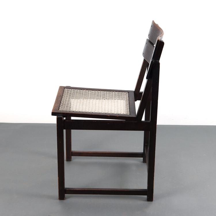 Bild 3 zu Objekt, Stuhl, um 1926, Erich Dieckmann, Bauhochschule Weimar (zugeschrieben), 116C 10