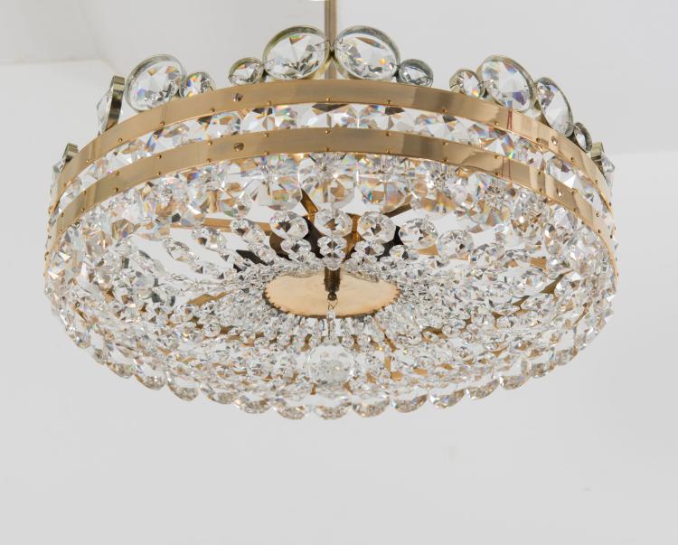 Bild 1 zu Objekt, Deckenleuchter, 1970er Jahre, Lobmeyr, J. & L., Wien (zugeschrieben), 116C 211