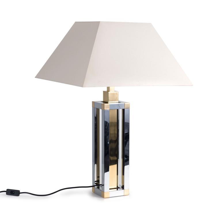 Hauptbild zu Objekt, '1021 - 06' table light, 1980s, Stephane Davidts, WKR (Werkst&auml;tten f&uuml;r Kunsthandwerkliche Raumleuchten)Leuchten, Sunder, 116C 229