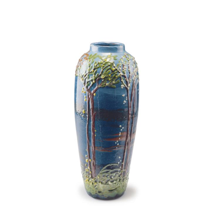Hauptbild zu Objekt, 'Four seasons' vase, c1897, Laeuger, Max, Kandern, 117A 490