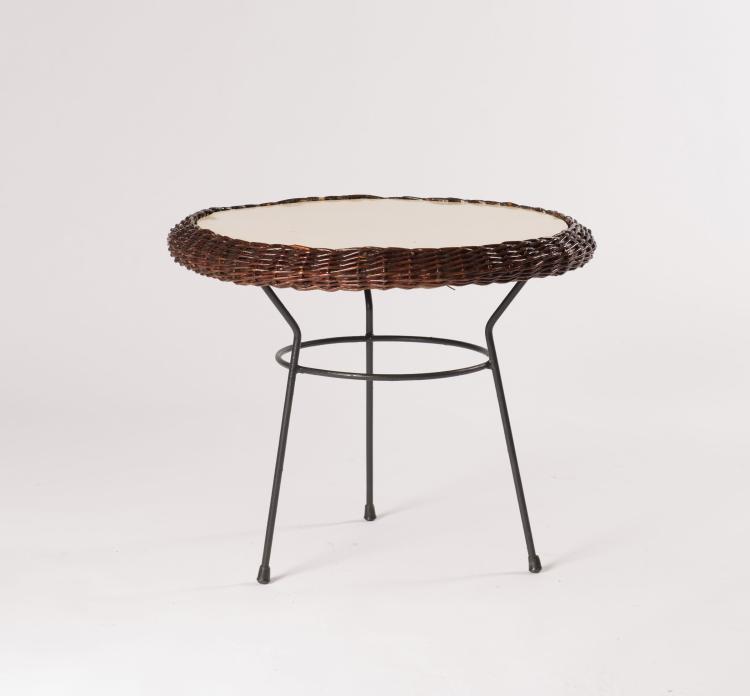 Bild 6 zu Objekt, Kleines Sofa, zwei Sessel, ein Beistelltisch, 1950er Jahre, Italien, 116A 88