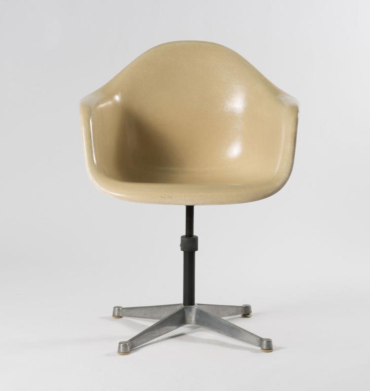 Bild 2 zu Objekt, Sechs Schalenst&uuml;hle, 1950-53, ICF, Cadsana (zugeschrieben); Herman Miller, Zeeland, 116C 49