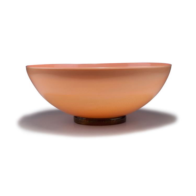 Hauptbild zu Objekt, Large 'Laguna' bowl, c1933, Tomaso Buzzi, Venini & C., Murano, 116B 169