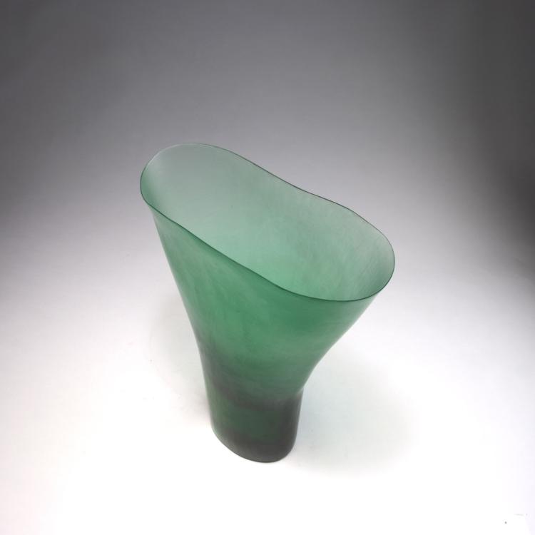 Bild 2 zu Objekt, Tall 'Battuto' vase, c1957, Tobia Scarpa, Venini & C., Murano, 116B 136