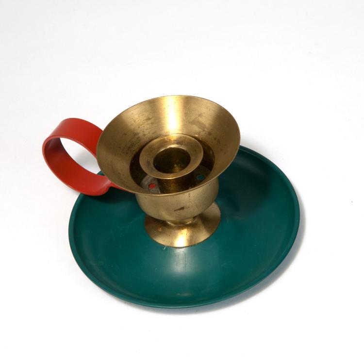 Bild 1 zu Objekt, Candlestick, 1929-32, Marianne Brandt, Gothaer Metallwarenfabrik, Gotha, 116C 118