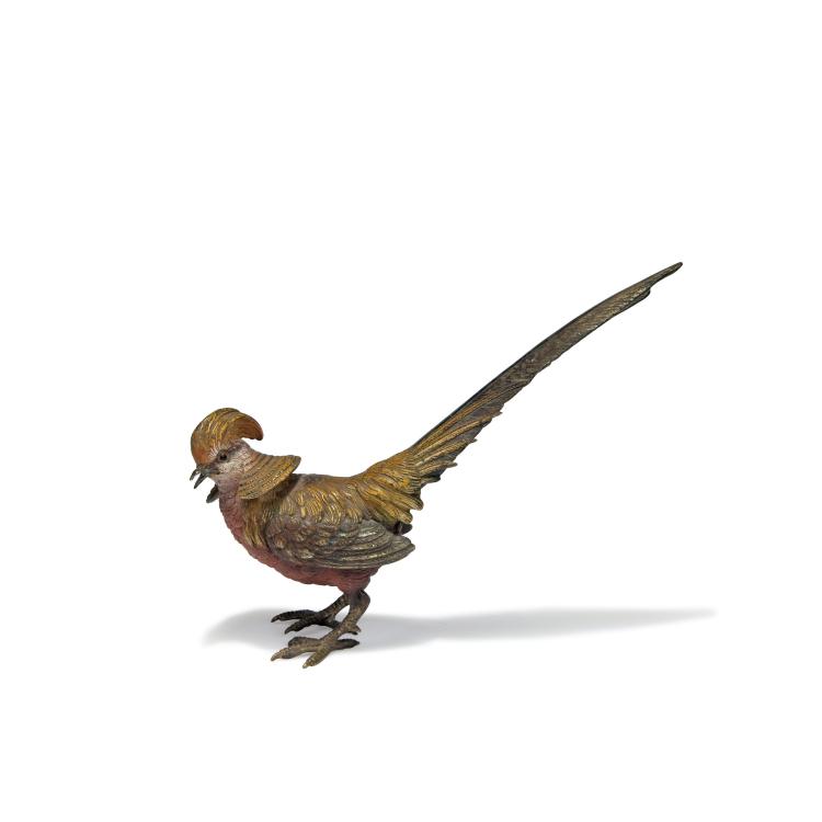 Hauptbild zu Objekt, Pheasant, c1900, Wiener Bronzen, 117A 661