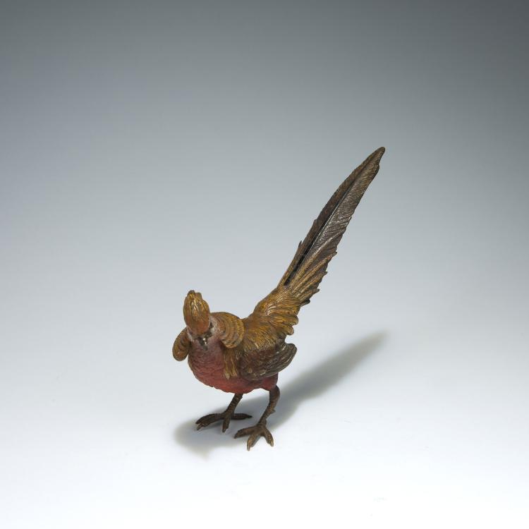 Bild 1 zu Objekt, Pheasant, c1900, Wiener Bronzen, 117A 661