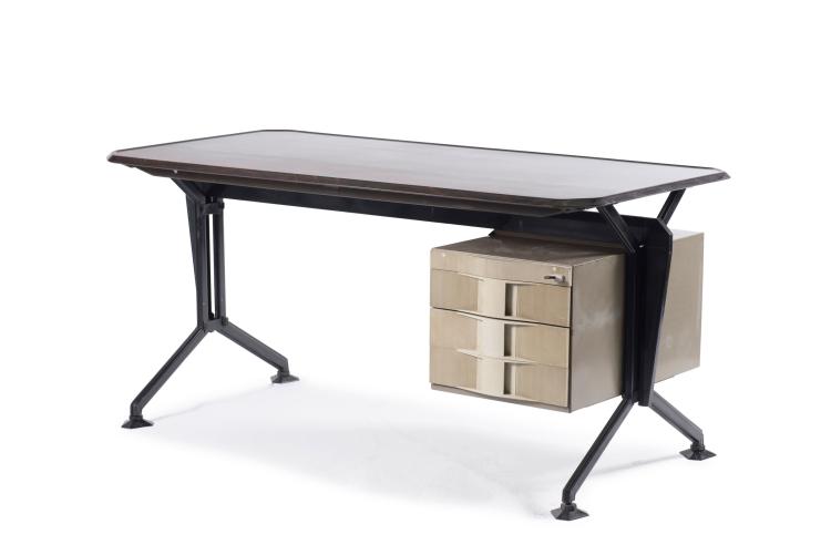 Bild 2 zu Objekt, Schreibtisch 'Arco', 1963, Studio B.B.P.R., Olivetti, Ivrea, 116A 136