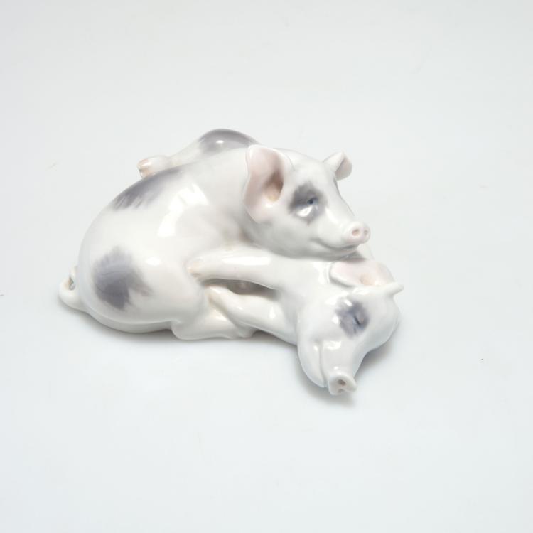 Bild 1 zu Objekt, Piglets, 1920s, Kopenhagen, KPM, 117A 405