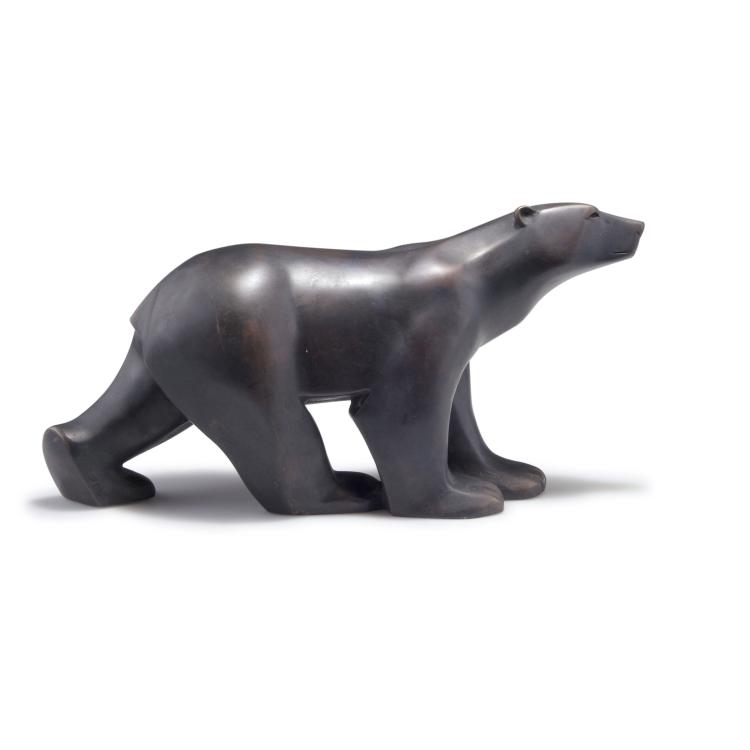 Hauptbild zu Objekt, Polar bear, c1925, Francois Pompon, Valsuani, C., Paris, 117A 647